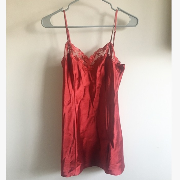 Victoria's Secret Other - SOLD Victoria’s Secret Red Slip Dress